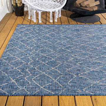 Madaba Moroccan Trellis Indoor/outdoor Area Rug